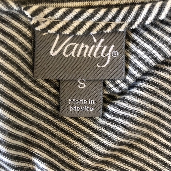 Vanity Striped Elephant Tank Top - Picture 8 of 8